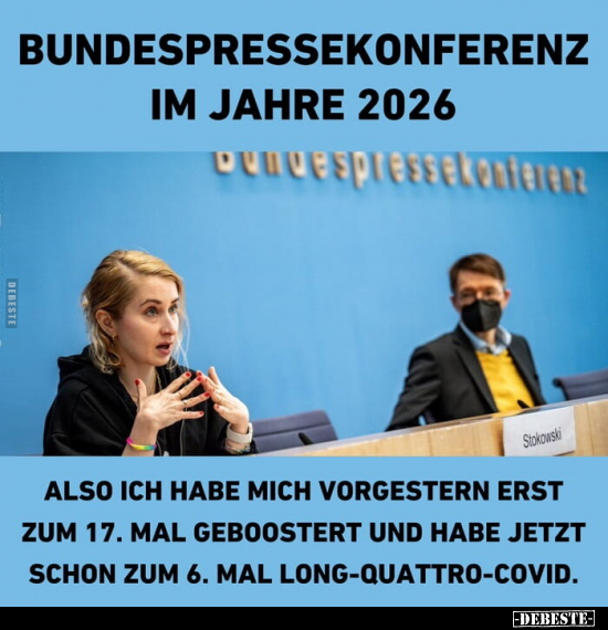 Bundespressekonferenz im Jahre 2026.. - Lustige Bilder | DEBESTE.de