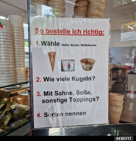 So bestelle ich richtig.. - Lustige Bilder | DEBESTE.de