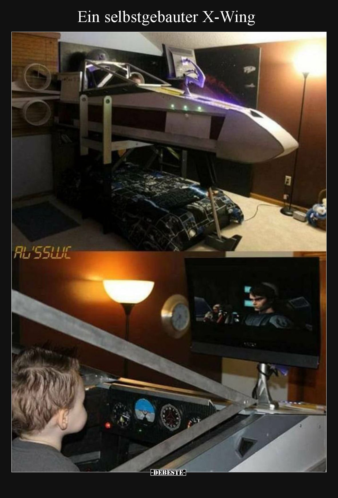 Ein selbstgebauter X-Wing