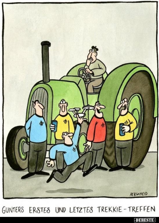 Gunters erstes und letztes Trekkie-Treffen.