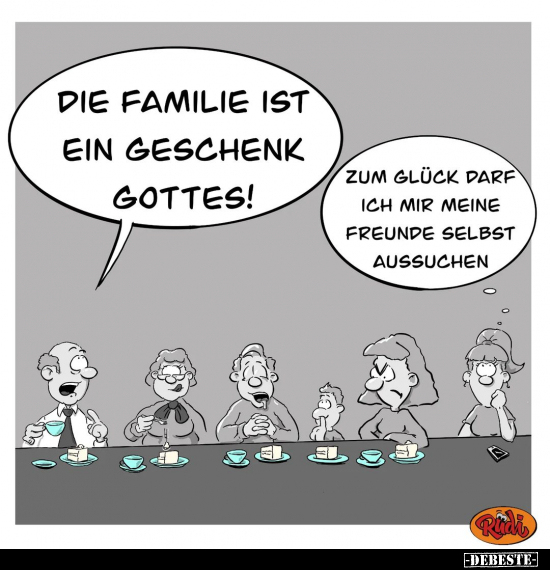 Die Familie ist ein Geschenk Gottes!.. - Lustige Bilder | DEBESTE.de