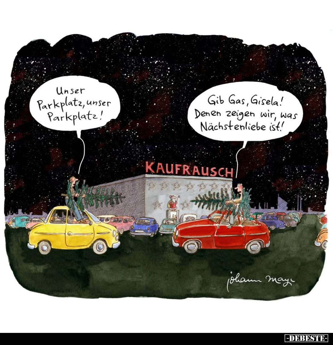 Unser Parkplatz, unser Parkplatz!... - Lustige Bilder | DEBESTE.de