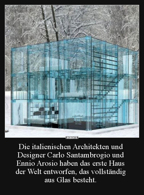 Die italienischen Architekten und Designer Carlo.. - Lustige Bilder | DEBESTE.de