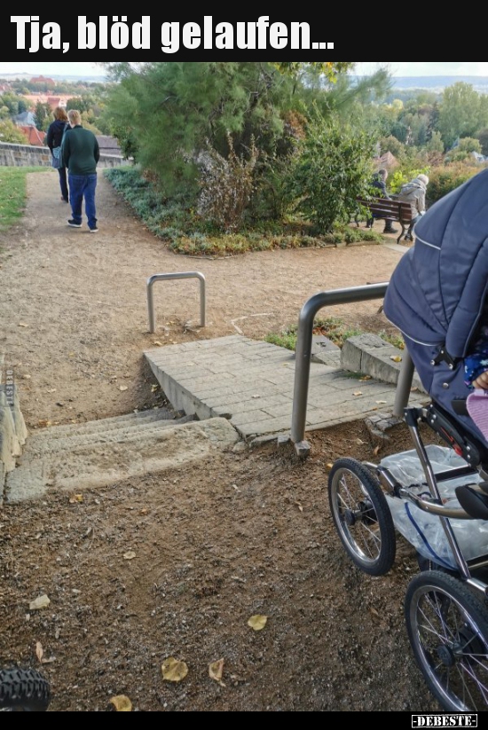 Tja, blöd gelaufen...