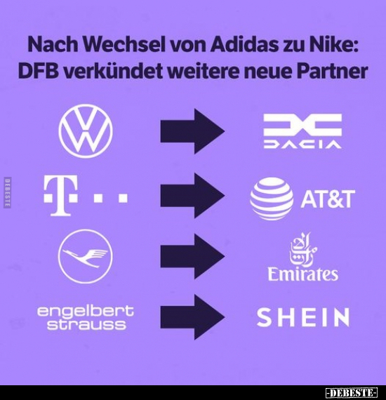 Nach Wechsel von Adidas zu Nike.. - Lustige Bilder | DEBESTE.de