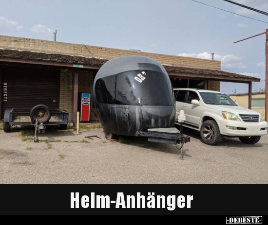 Helm-Anhänger.. - Lustige Bilder | DEBESTE.de