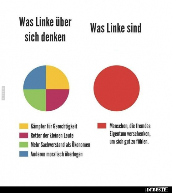 Was Linke über sich denken.. - Lustige Bilder | DEBESTE.de