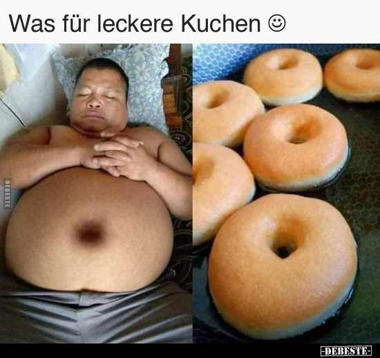 Was für leckere Kuchen ☺.. - Lustige Bilder | DEBESTE.de