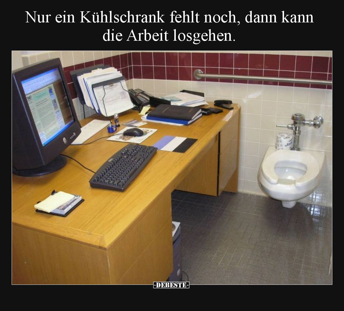 Nur ein Kühlschrank fehlt noch, dann kann die Arbeit losgehen.