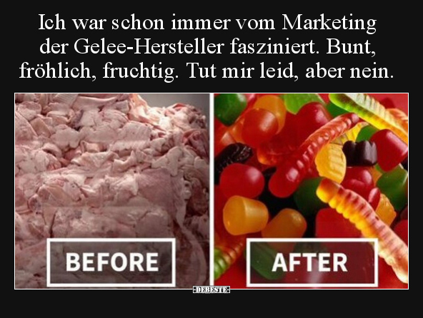 Ich war schon immer vom Marketing der Gelee-Hersteller.. - Lustige Bilder | DEBESTE.de