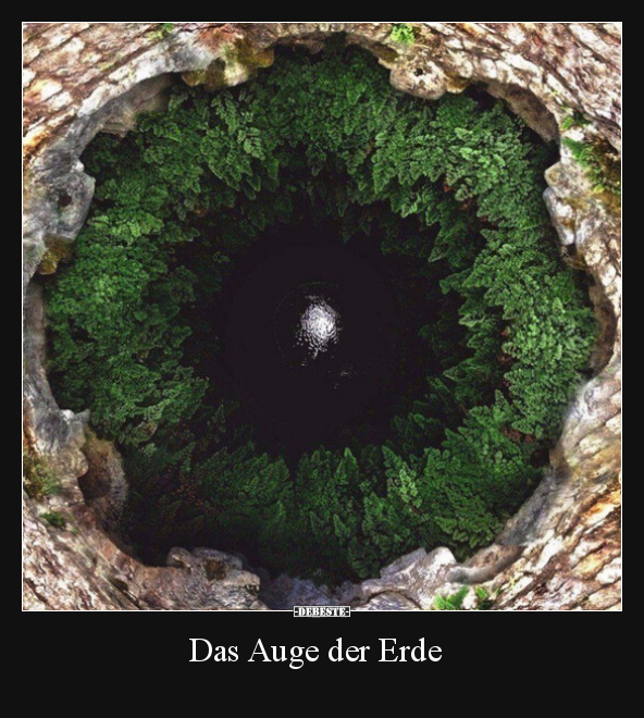 Das Auge der Erde - Lustige Bilder | DEBESTE.de