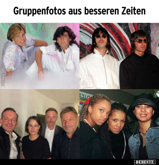 Gruppenfotos aus besseren Zeiten.. - Lustige Bilder | DEBESTE.de
