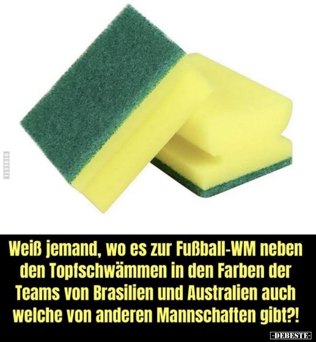 Weiß jemand, wo es zur Fußball-WM... - Lustige Bilder | DEBESTE.de