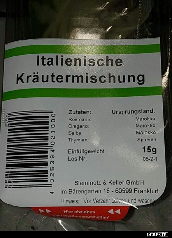 Italienische Kräutermischung..