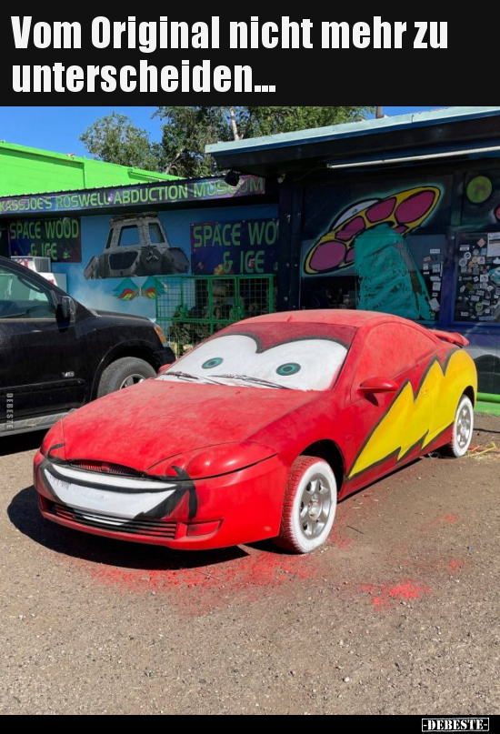 Vom Original nicht mehr zu unterscheiden...