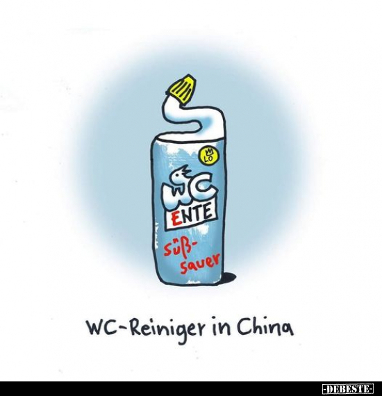 WC-Reiniger in China.. - Lustige Bilder | DEBESTE.de