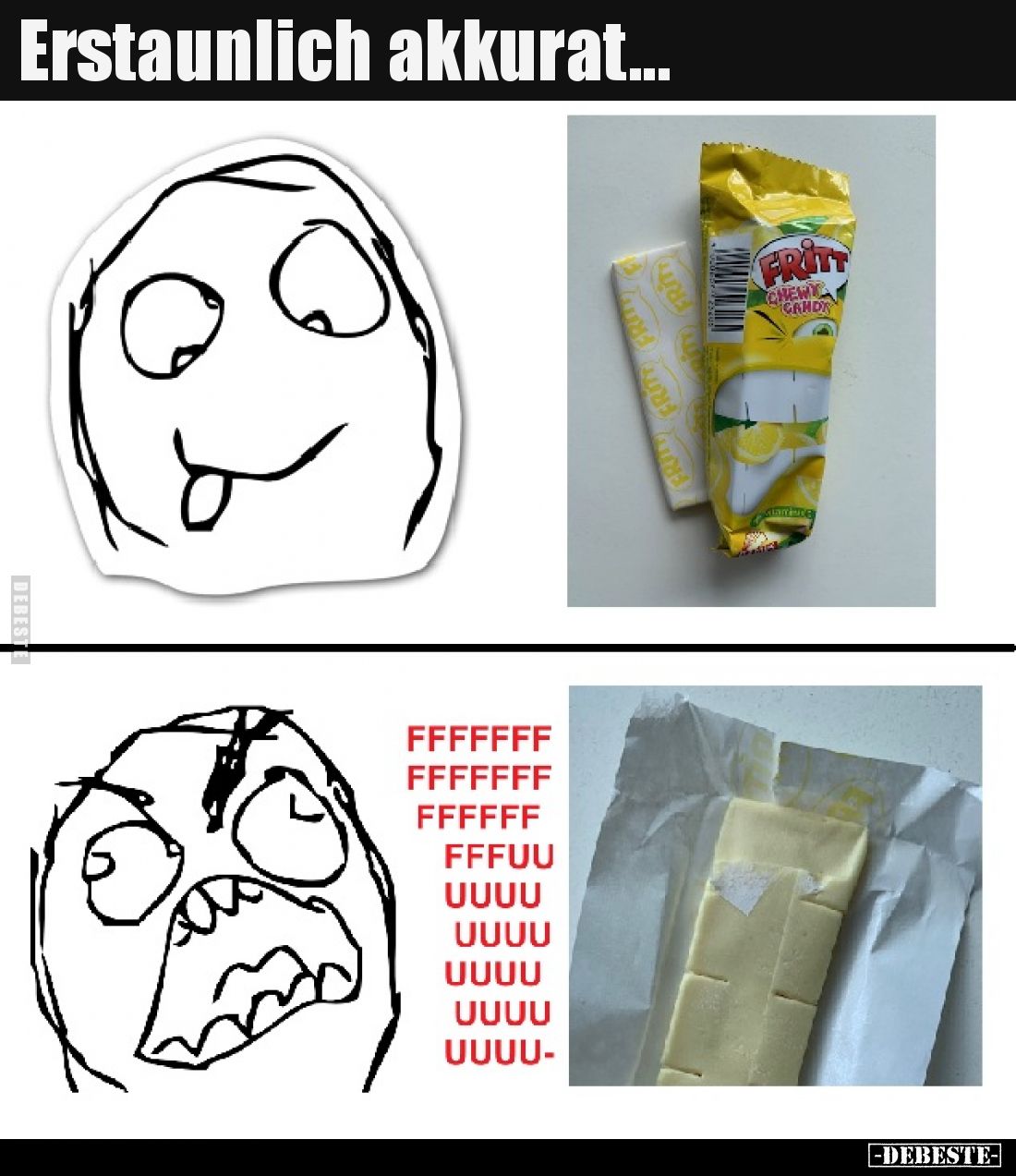 Erstaunlich akkurat...