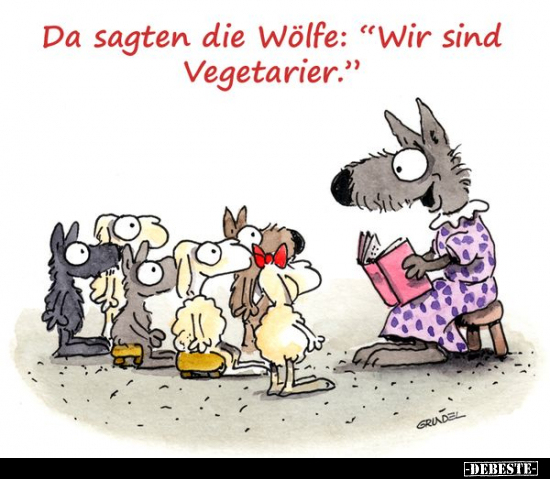 Da sagten die Wölfe:.. - Lustige Bilder | DEBESTE.de