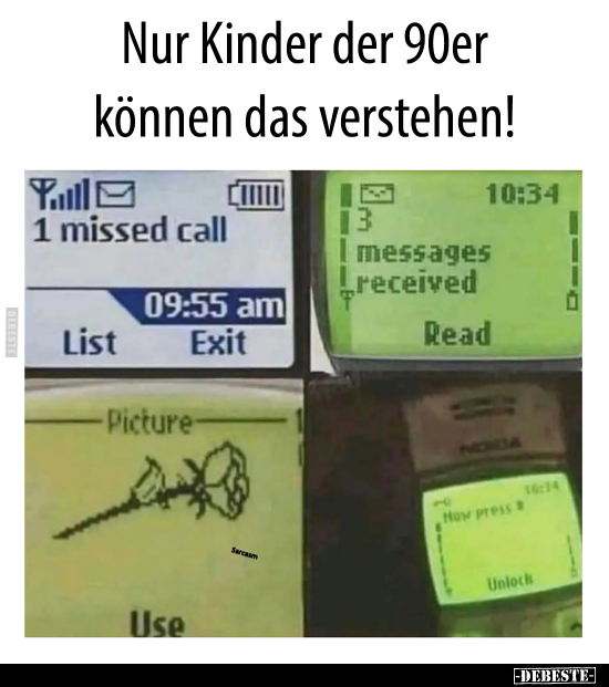 Nur Kinder der 90er können das verstehen!