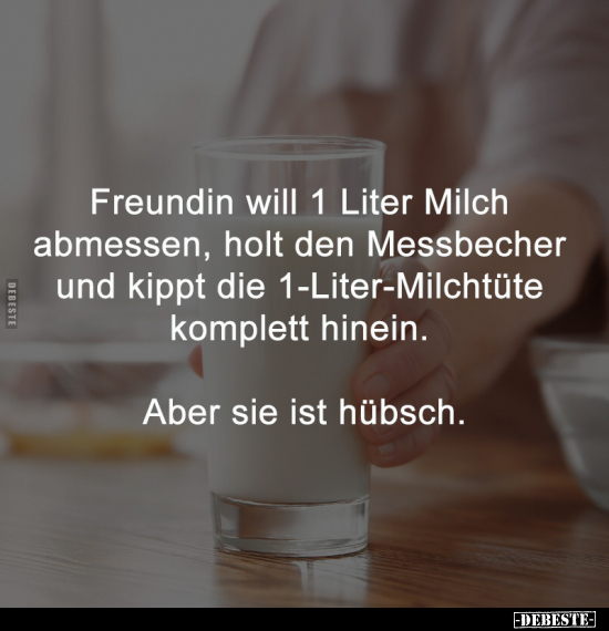 Freundin, Milch