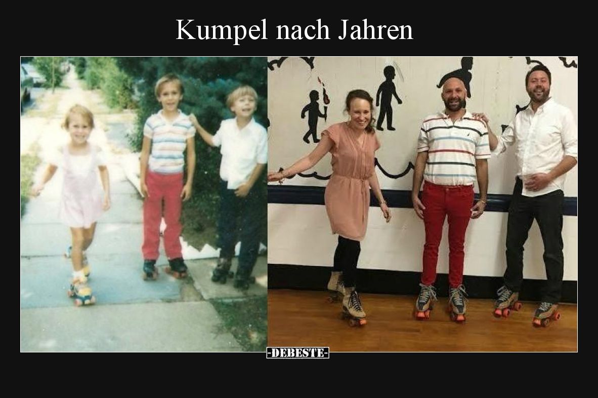 Kumpel nach Jahren