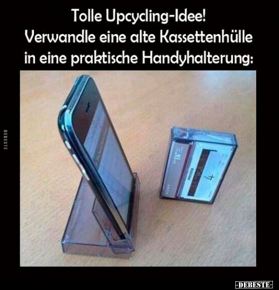 Tolle Upcycling-Idee! Verwandle eine alte Kassettenhülle in.. - Lustige Bilder | DEBESTE.de