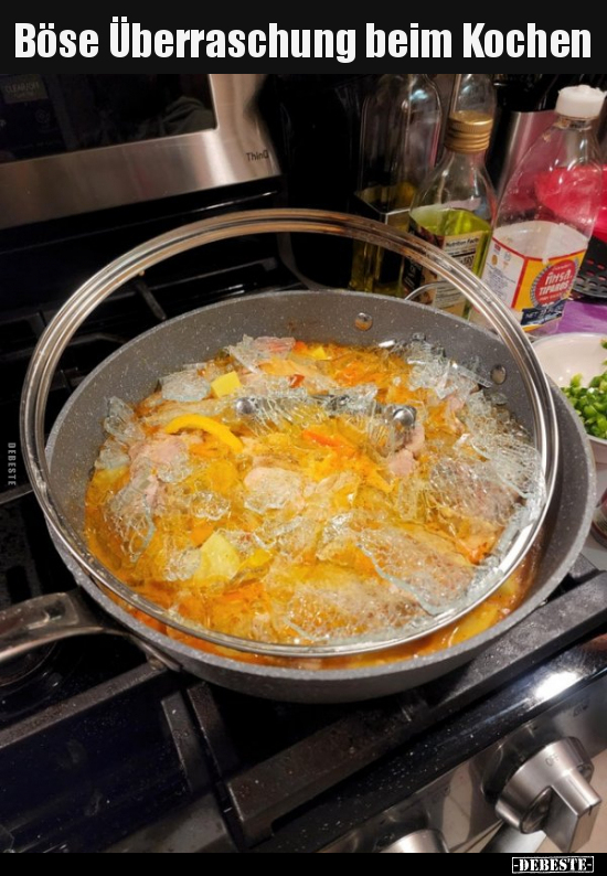 Böse Überraschung beim Kochen..