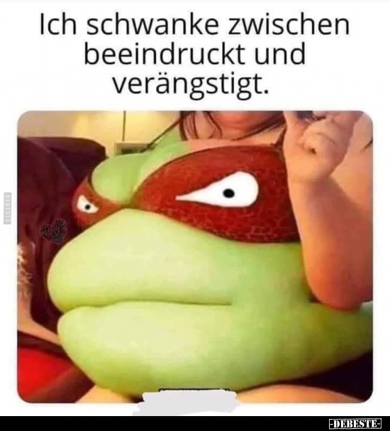 Ich schwanke zwischen beeindruckt und verängstigt...