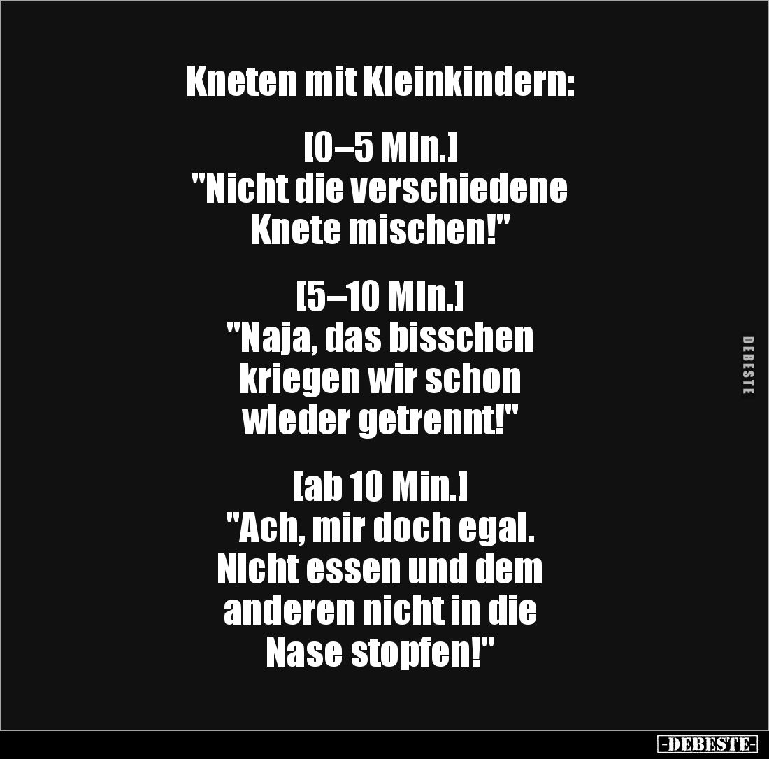 Kneten mit Kleinkindern:... - Lustige Bilder | DEBESTE.de