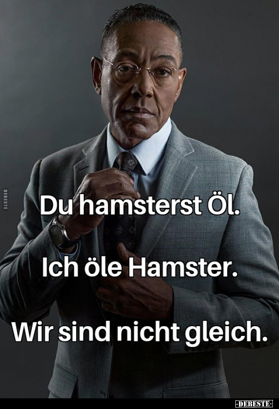 Du hamsterst Öl. Ich öle Hamster... - Lustige Bilder | DEBESTE.de