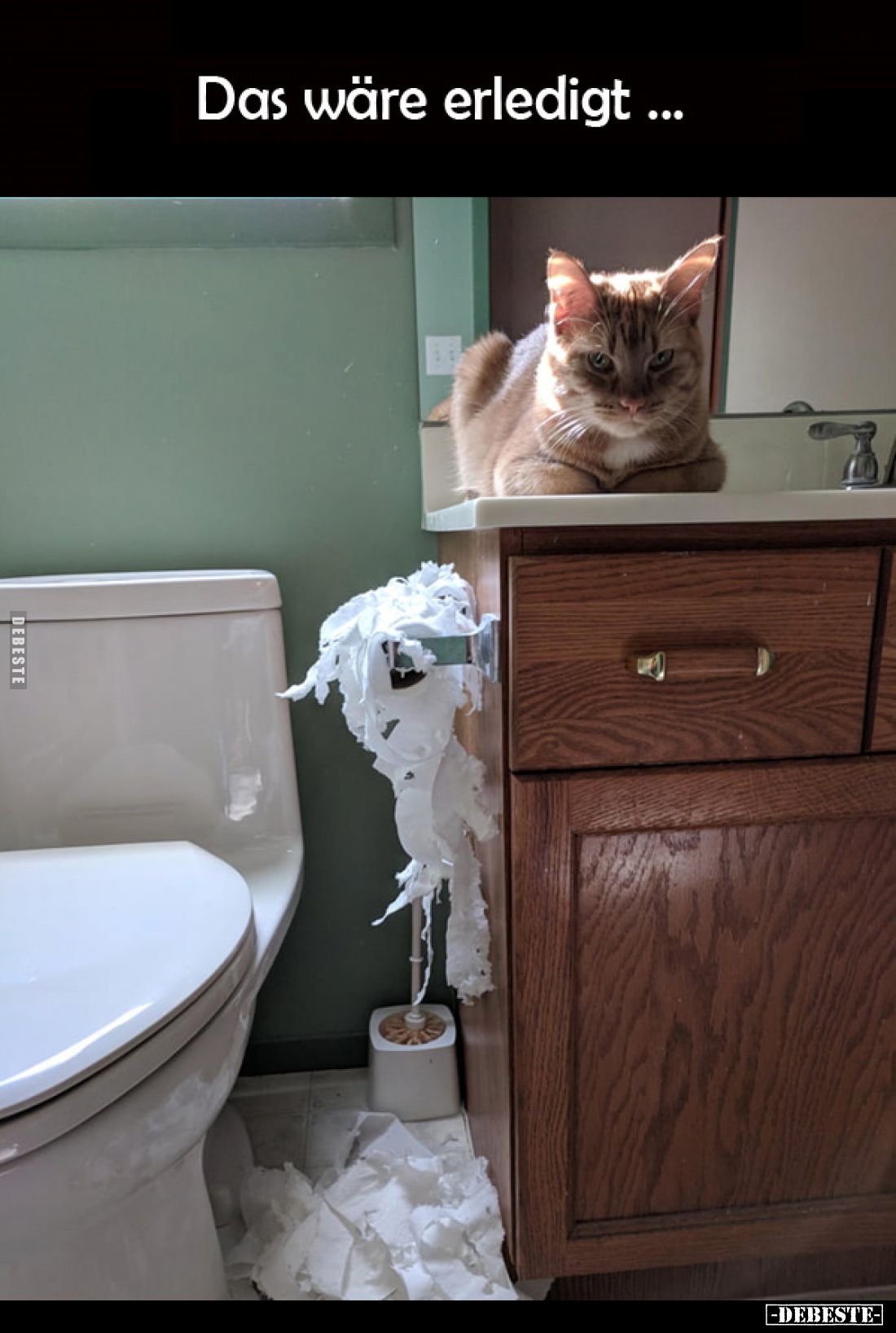 Das wäre erledigt...