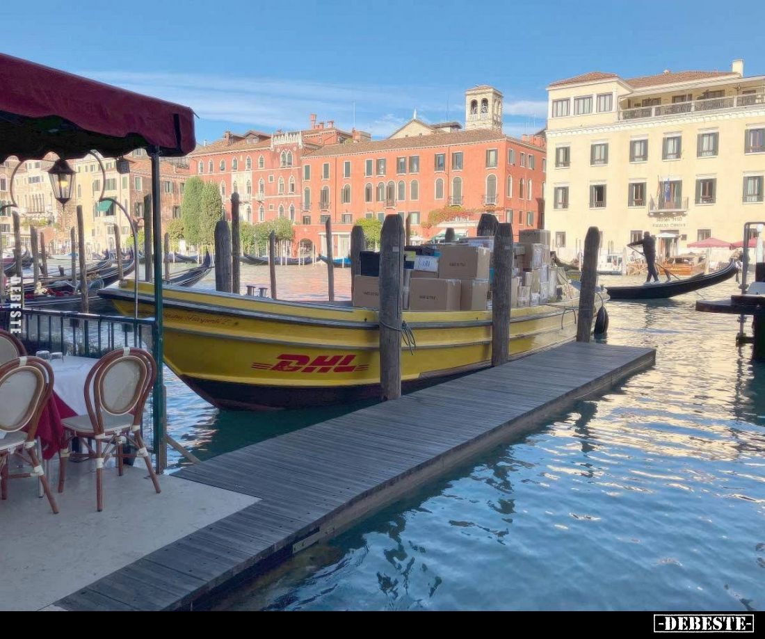 DHL in Venedig