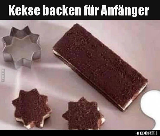 Kekse backen für Anfänger.. - Lustige Bilder | DEBESTE.de