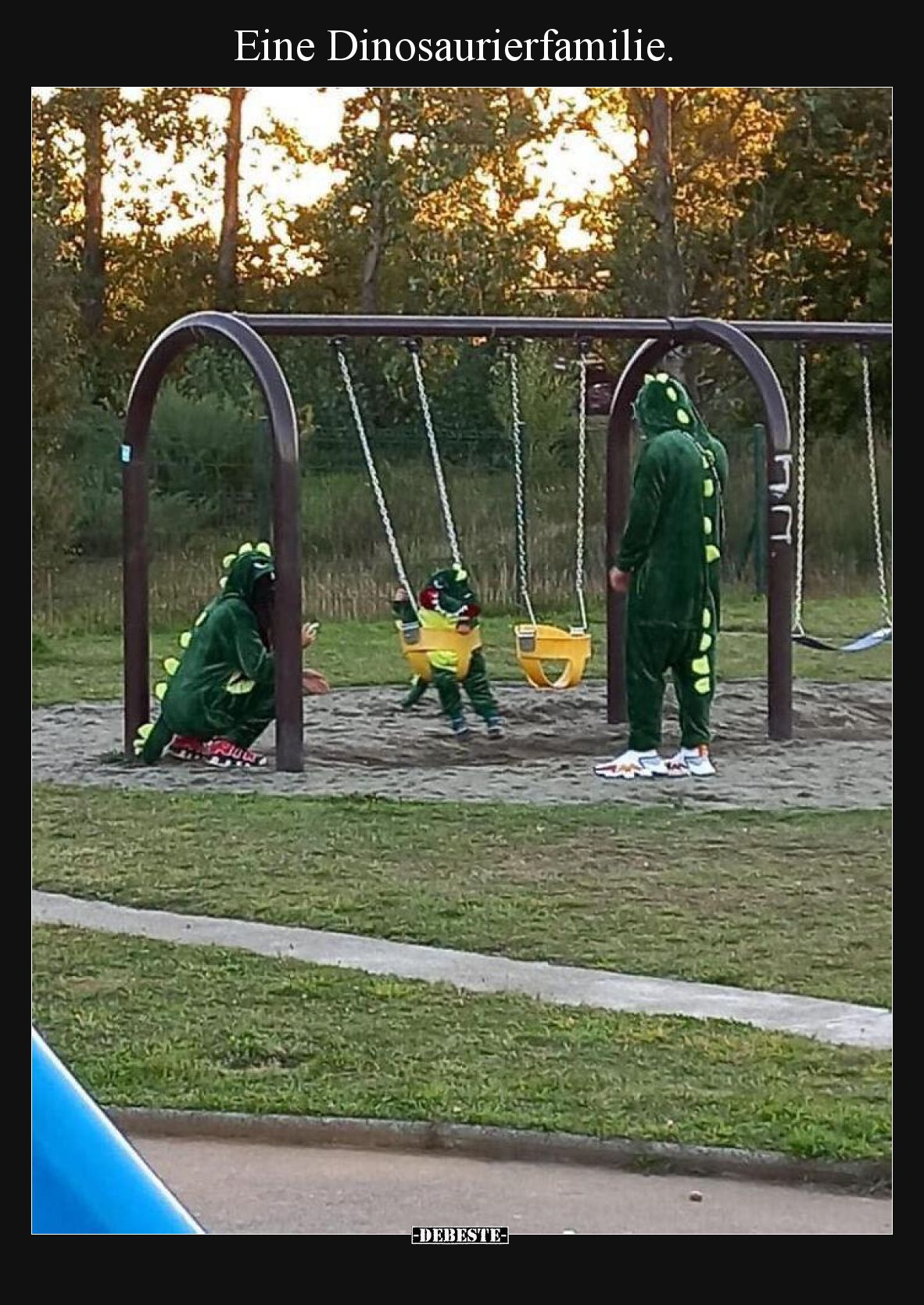 Eine Dinosaurierfamilie... - Lustige Bilder | DEBESTE.de
