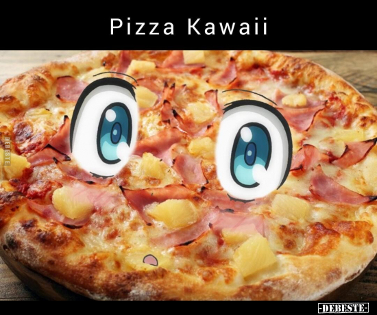 Pizza Kawaii... - Lustige Bilder | DEBESTE.de