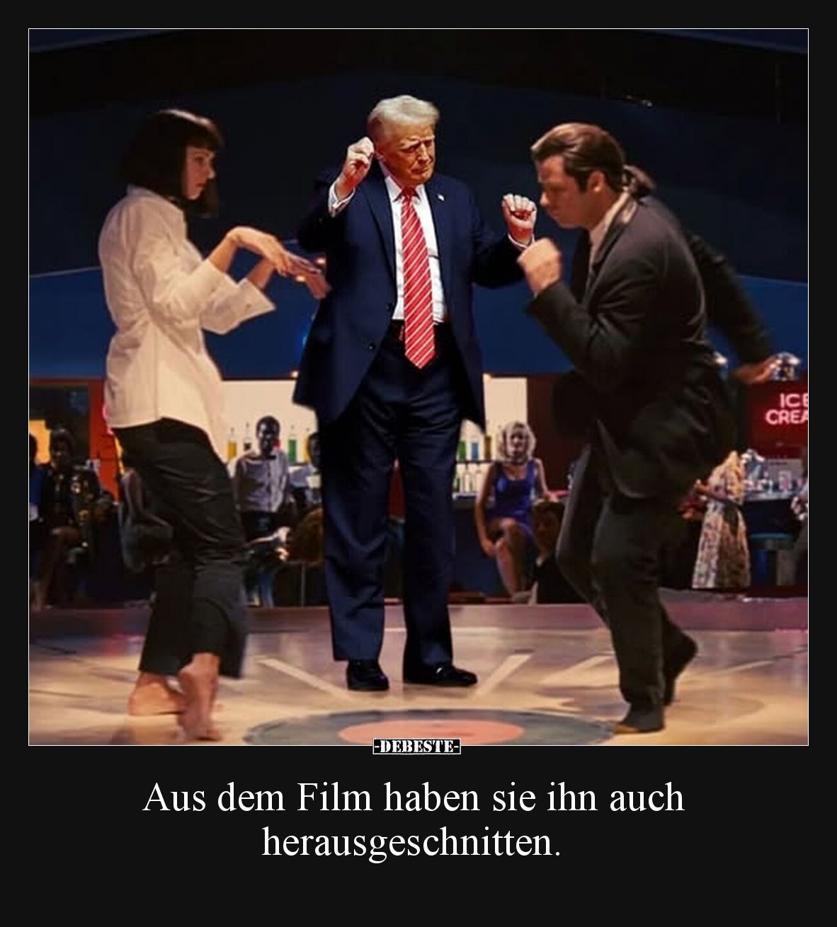 Aus dem Film haben sie ihn auch herausgeschnitten... - Lustige Bilder | DEBESTE.de