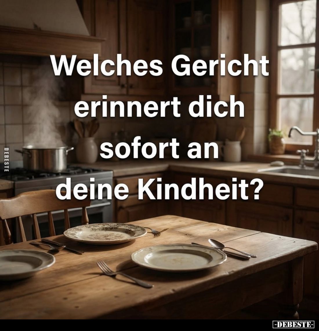 Welches Gericht erinnert dich sofort an deine Kindheit?