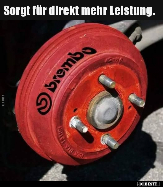 Sorgt für direkt mehr Leistung.