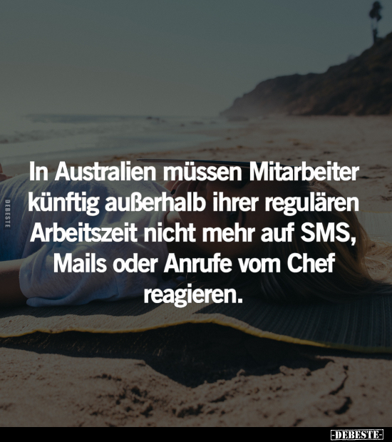 In Australien müssen Mitarbeiter.. - Lustige Bilder | DEBESTE.de