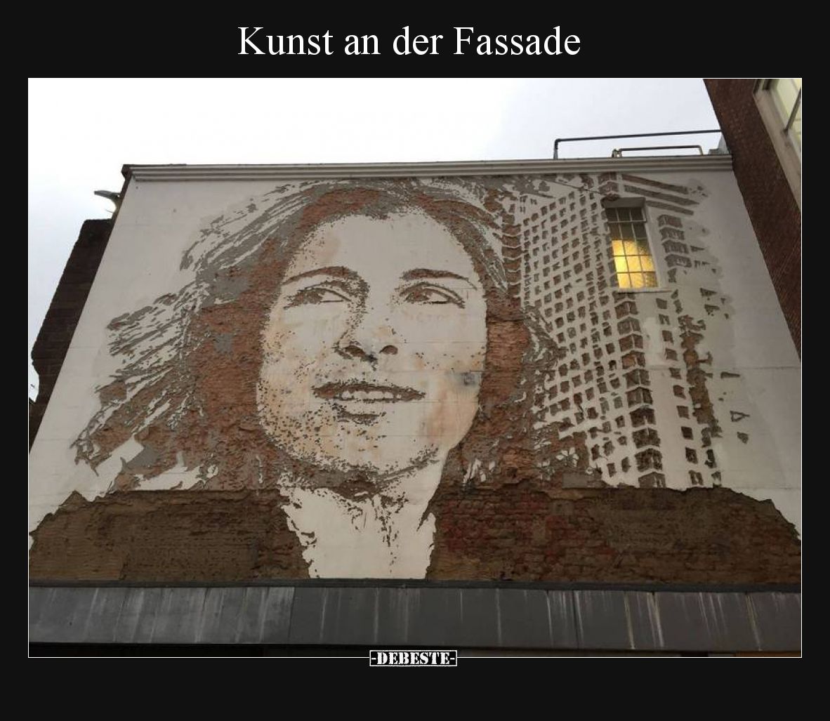 Kunst an der Fassade