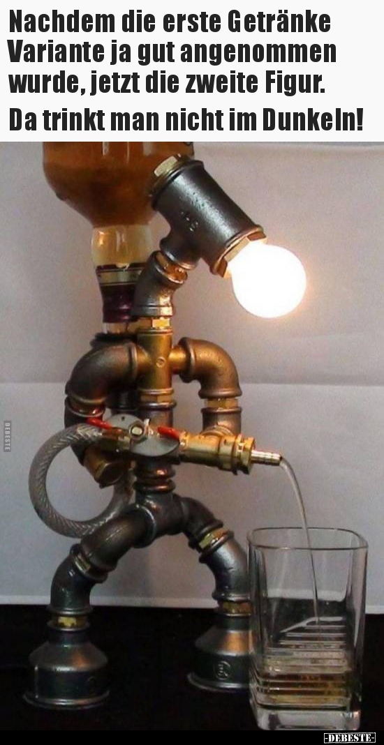 Nachdem die erste Getränke Variante ja gut angenommen..