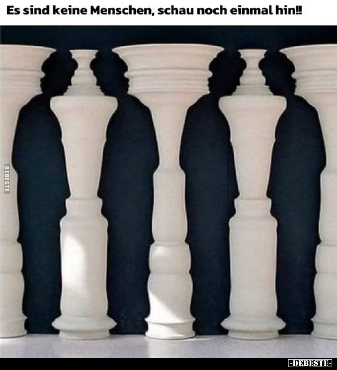 Es sind keine Menschen, schau noch einmal hin!!