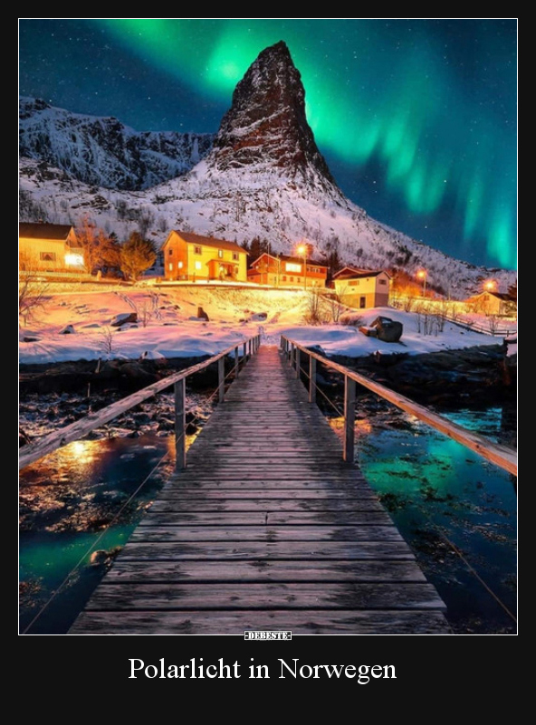 Polarlicht in Norwegen..