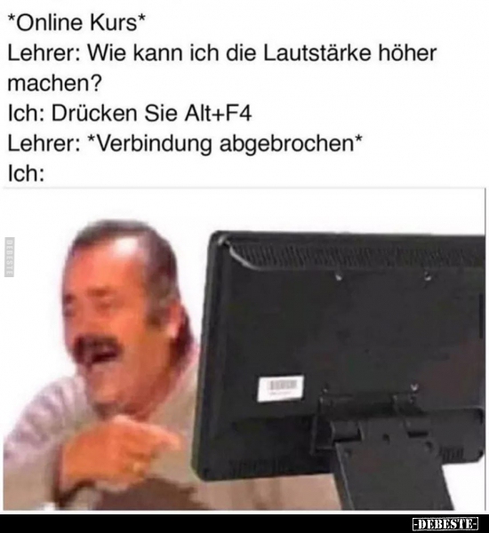 *Online Kurs* Lehrer: Wie kann ich die Lautstärke höher..