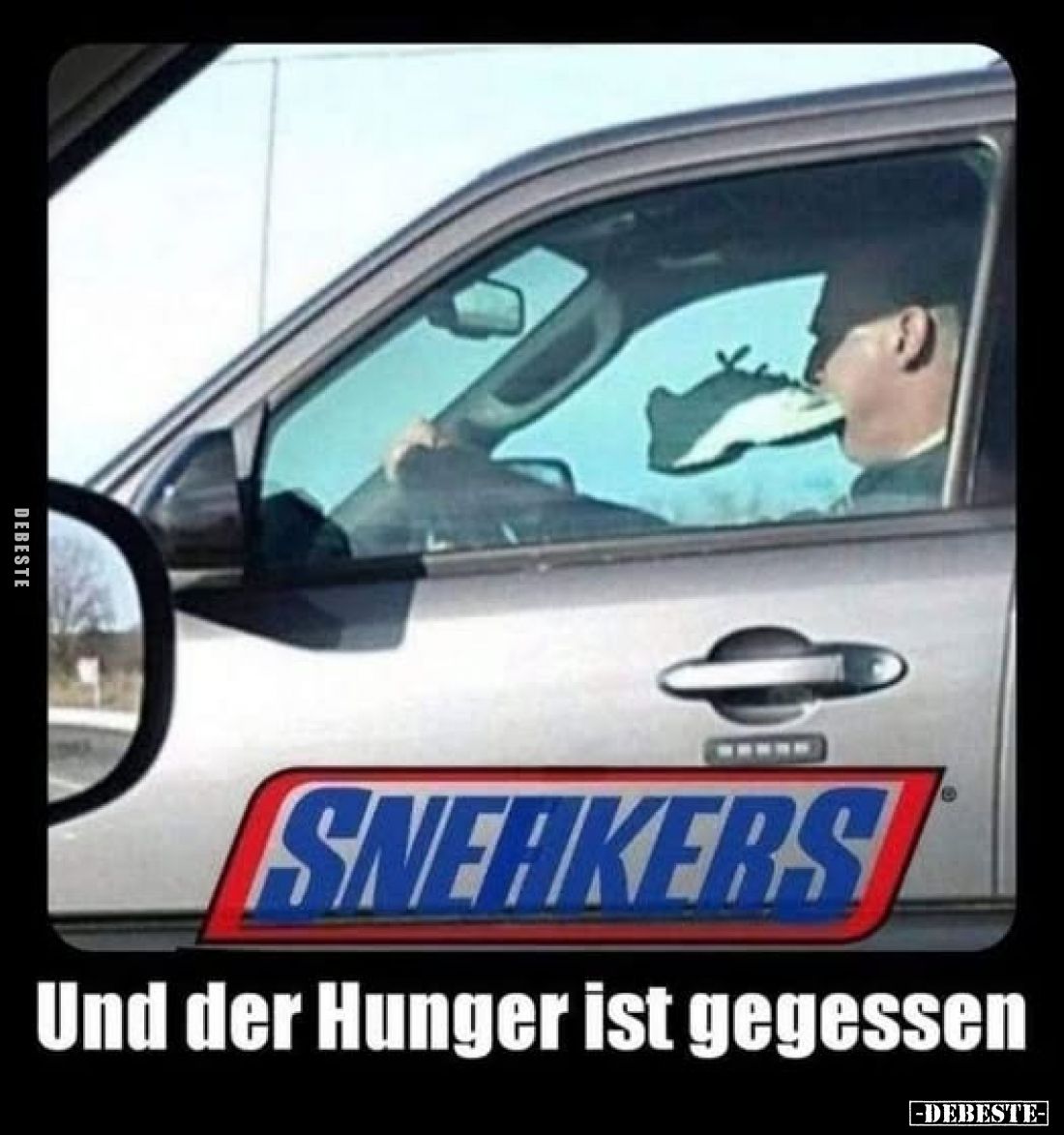 SNEAKERS
Und der Hunger ist gegessen