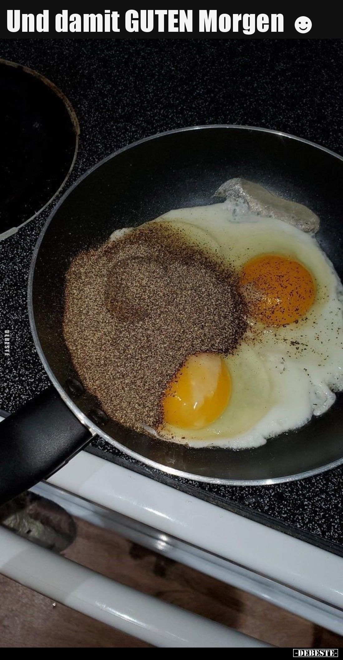 Und damit GUTEN Morgen.