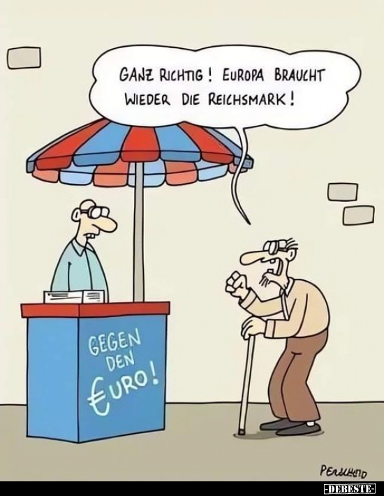 Ganz richtig! Europa braucht wieder die Reichsmark!.. - Lustige Bilder | DEBESTE.de