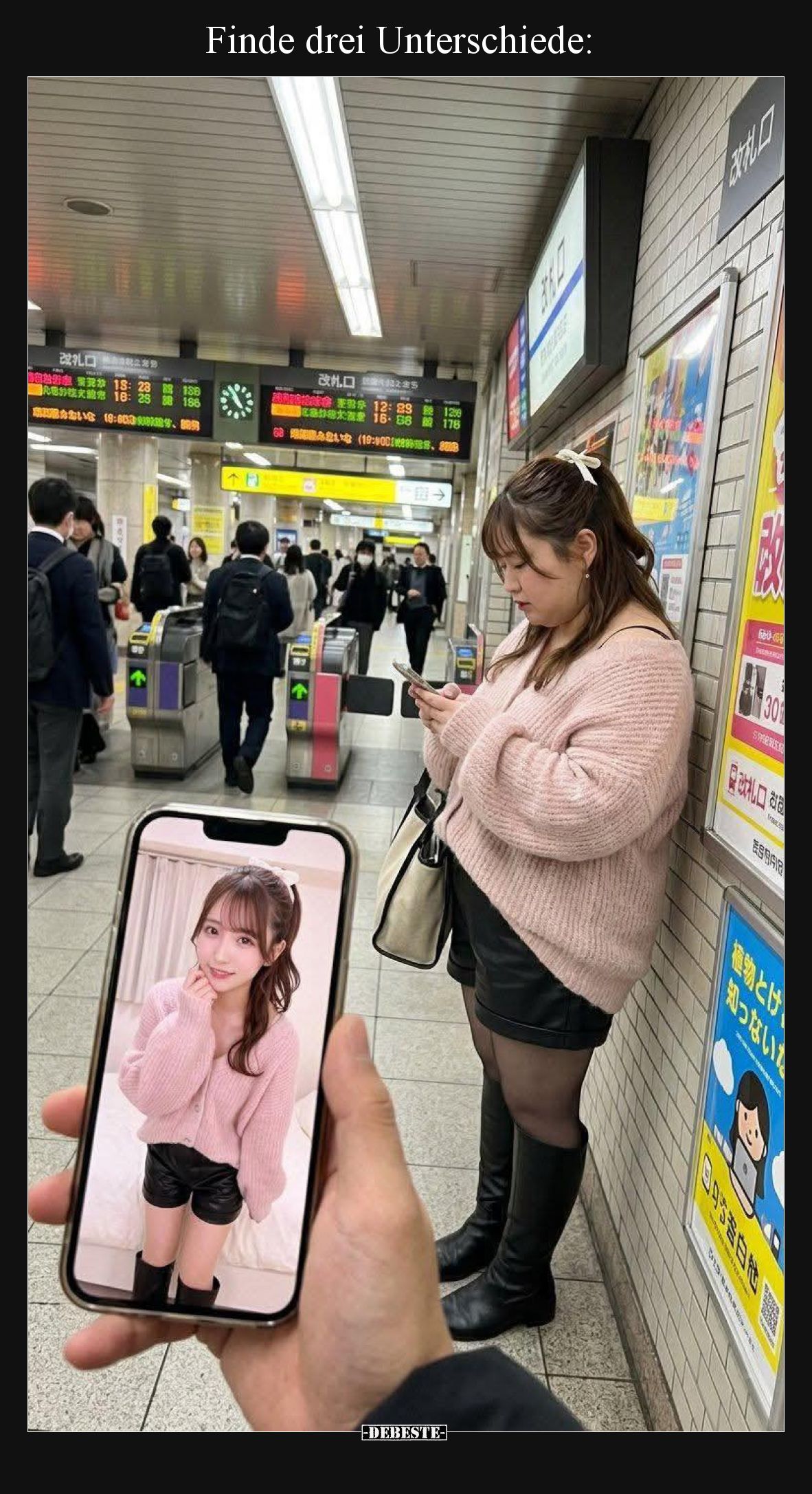 Finde drei Unterschiede.. - Lustige Bilder | DEBESTE.de