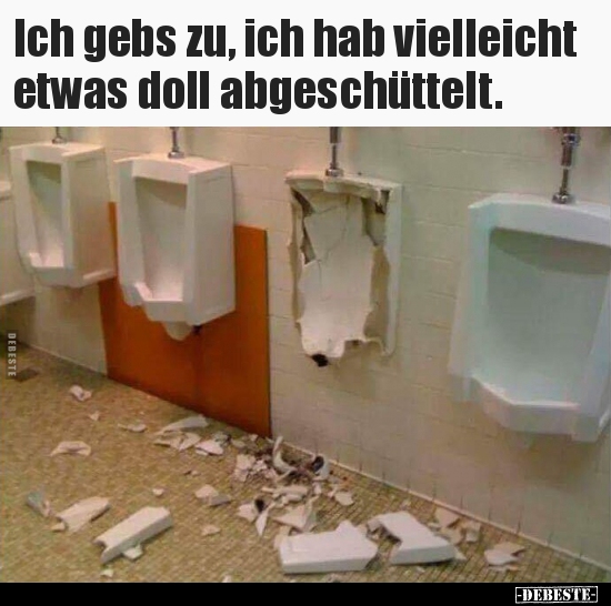 Ich gebs zu, ich hab vielleicht etwas doll..