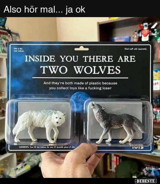 Also hör mal... ja ok..